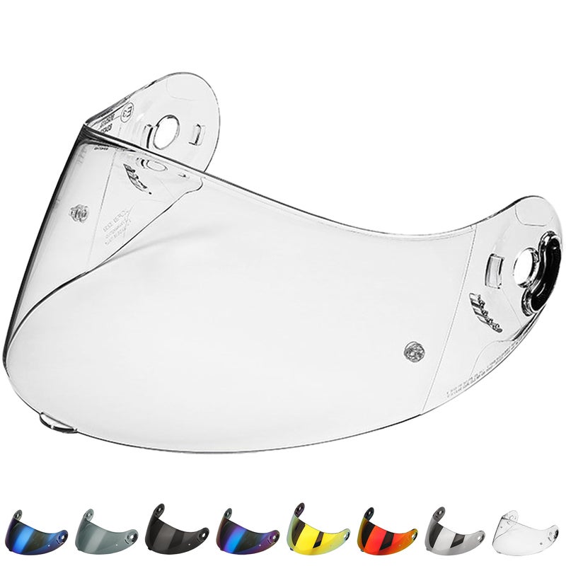 Generic Everalo Compatible with Xlite 802rr Visor - x803 - x802 - x802r - x702 - x661 - x603 - xsf 02 - Helmet Visor Nolan Compatible Pinlock Ready (Clear)  - Image 1