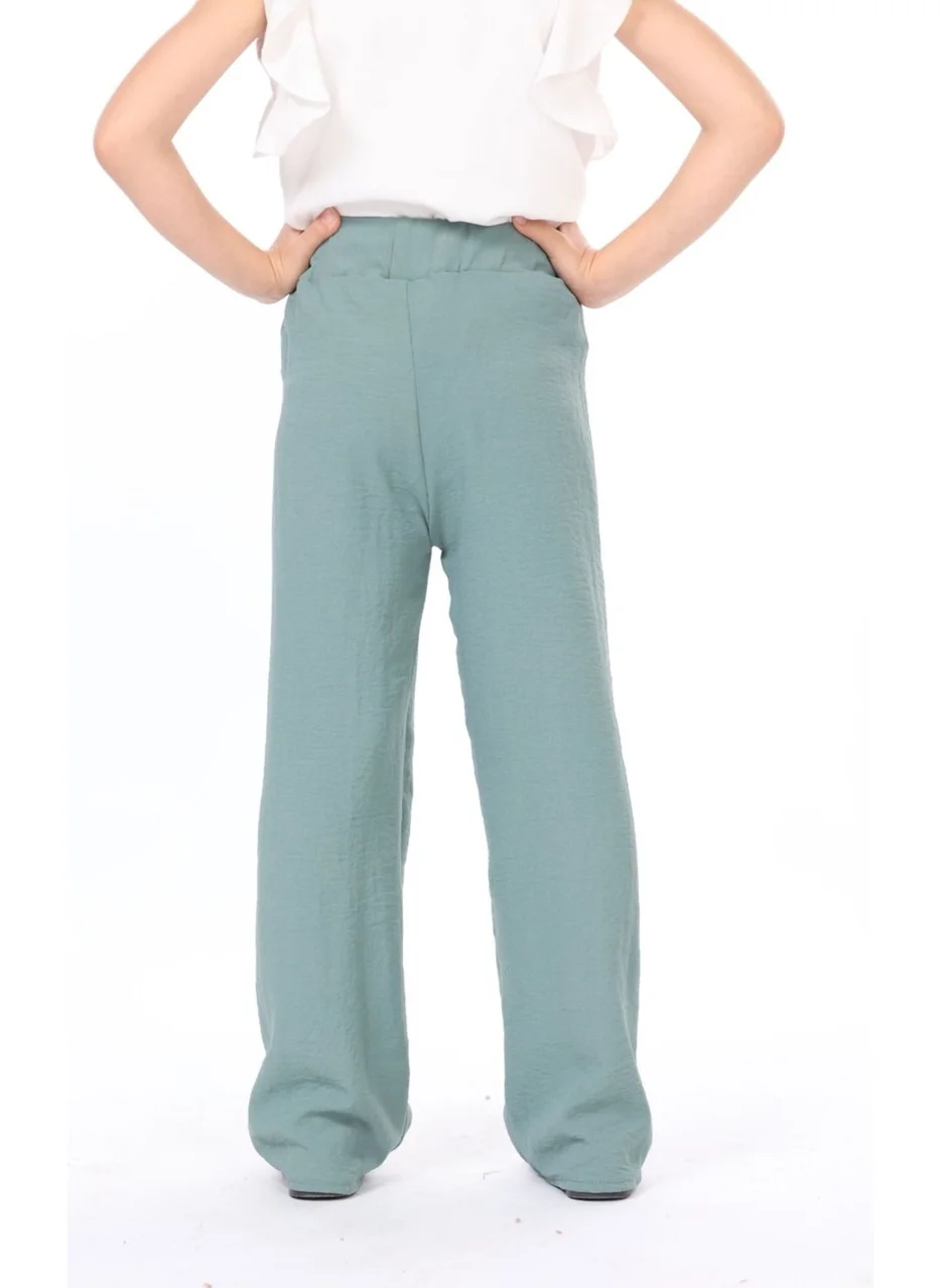 بلونس Waiter Boy Wide Leg Aerobin Trousers