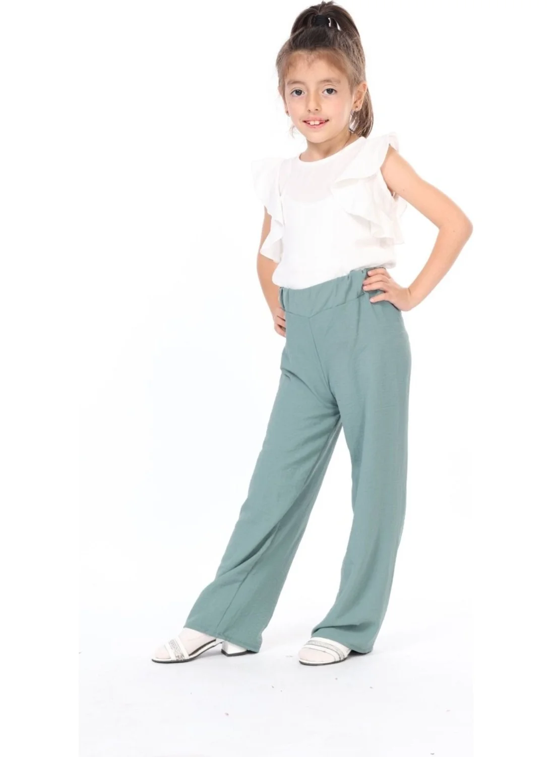 Bluence Waiter Boy Wide Leg Aerobin Trousers