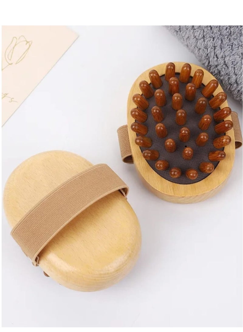 Loquat Anti-Cellulite Slimming Body Massage Relaxation Brush - Image 5