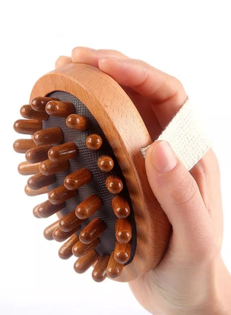 Loquat Anti-Cellulite Slimming Body Massage Relaxation Brush - Image 1