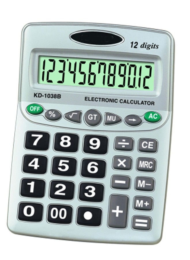 Factory direct card big screen 12 digit KD-1048B electronic calculator