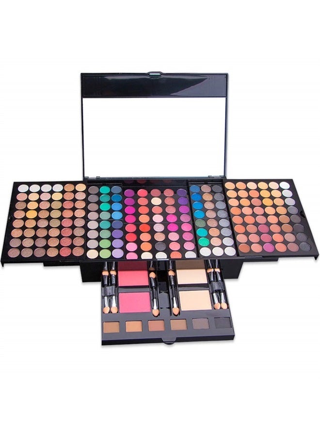 VERONNI All In One Makeup Kit For Women Full Kit -142 Colors Shimmer Matte Eyeshadow Palette,3 Blusher,3 Eyebrow Powder,3 Applicators and Mirror Make Up Kit for Teens Women Gift Set (194 Colors) - Image 1