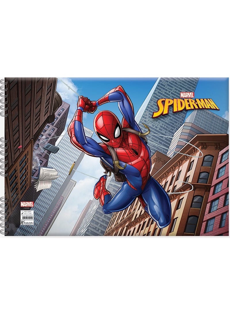 Keskin Color Sharp Color Spiderman 25 x 35 Drawing Book - 4 Pieces  - Image 3