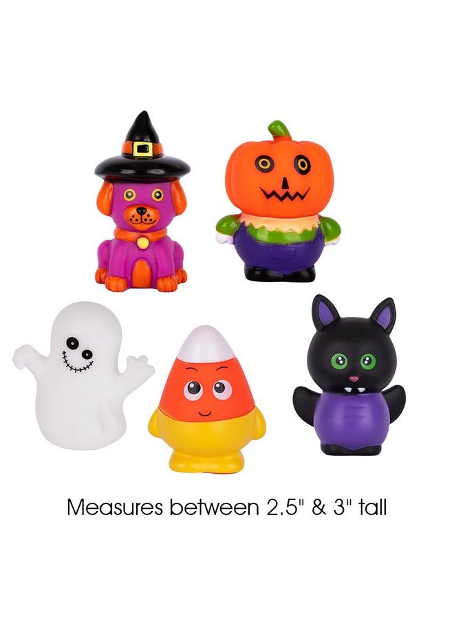 ArtCreativity Assorted Halloween Rubber Characters for Kids, Pack of 10, Trick or Treat Supplies, Goodie Bag Fillers, Party Favors, Halloween Themed Bathtub Toys - Image 3