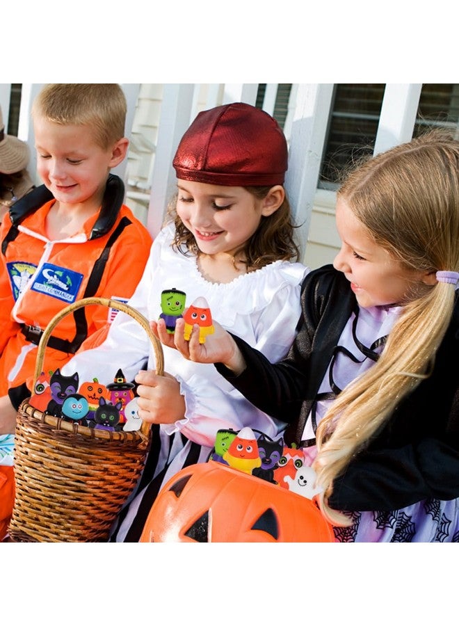 ArtCreativity Assorted Halloween Rubber Characters for Kids, Pack of 10, Trick or Treat Supplies, Goodie Bag Fillers, Party Favors, Halloween Themed Bathtub Toys - Image 5