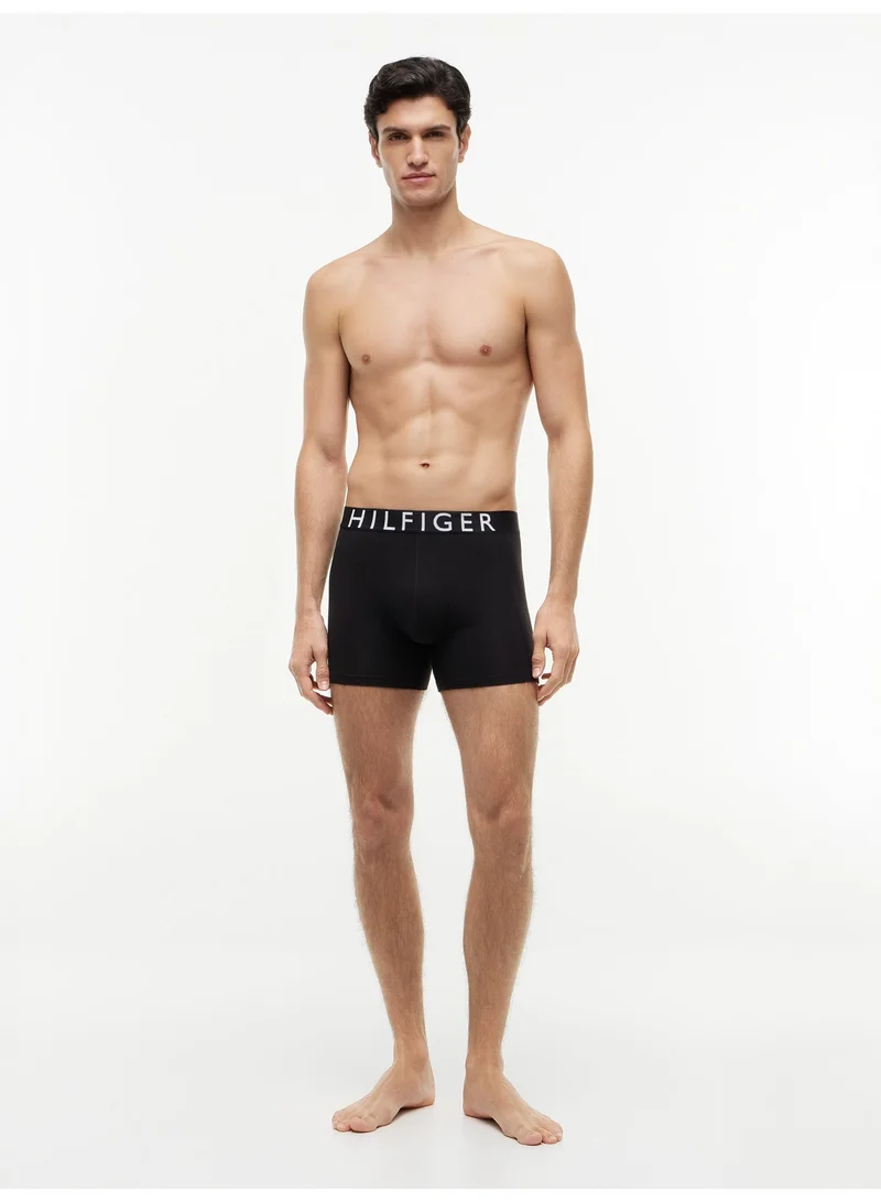 Tommy Hilfiger Black/Black/Black 3 Pack Cotton Stretch Boxer Briefs for Men | Best Price UAE