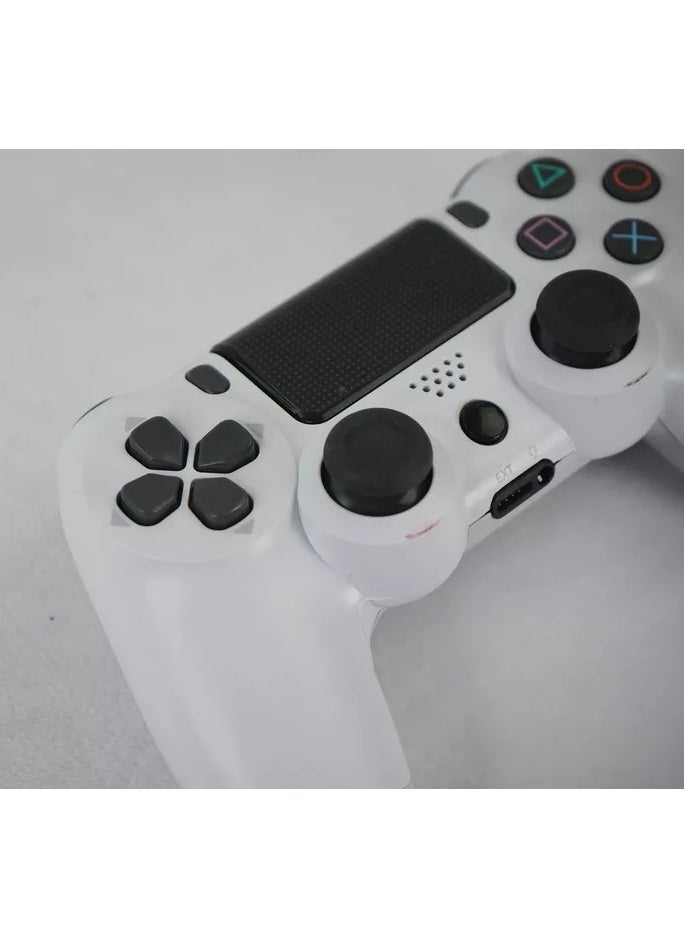 Generic Dualshock Wireless Controller For PlayStation 4 White  - Image 3