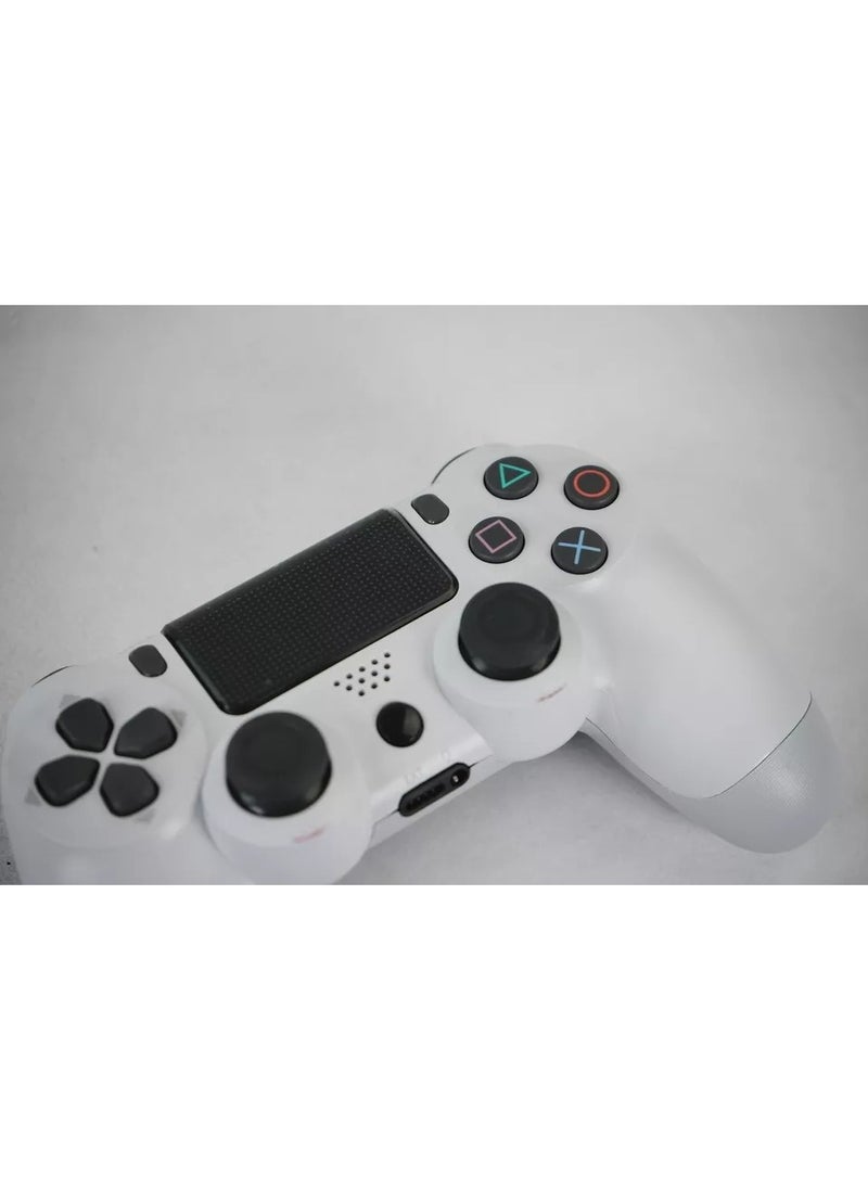 Generic Dualshock Wireless Controller For PlayStation 4 White  - Image 4