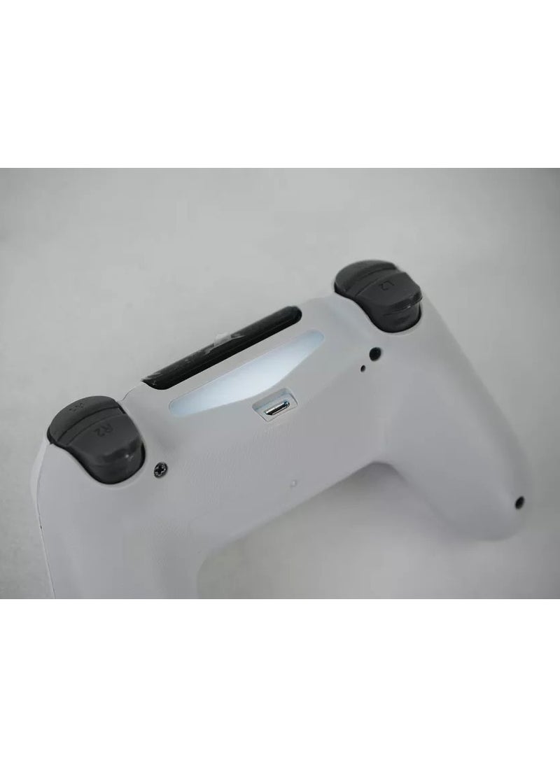 Generic Dualshock Wireless Controller For PlayStation 4 White  - Image 5