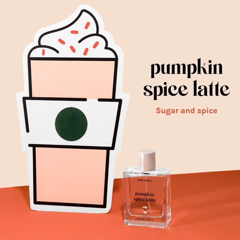 Just Juice Pumpkin Spice Latte - Warm Vanilla Perfume for Women and Men - Pumpkin Spice Perfume with Nutmeg, Cinnamon, Tonka Bean - 3.4 oz - Image 2