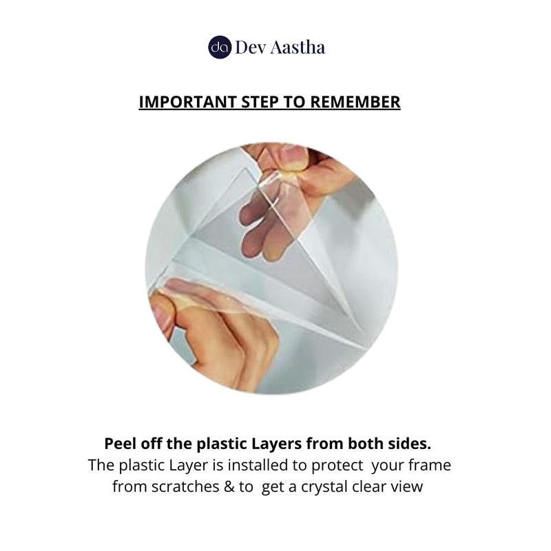 Dev Aastha Solid Black & White Photo Frame Set for Wall Décor | Set of 11 Rectangular Picture Frames with Plexi Glass | Ideal for Home & Office Use | Perfect for Gifting - Image 4