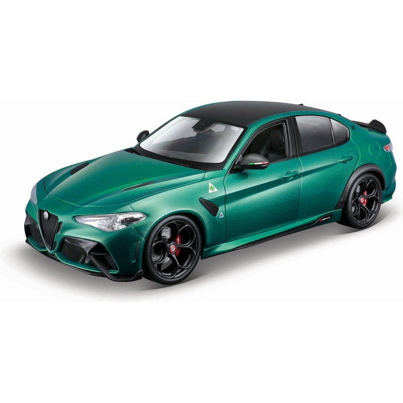 Bburago - Alfa Romeo Giulia GTA 1/18 Diecast Model - Green - 18-11048 - Image 1