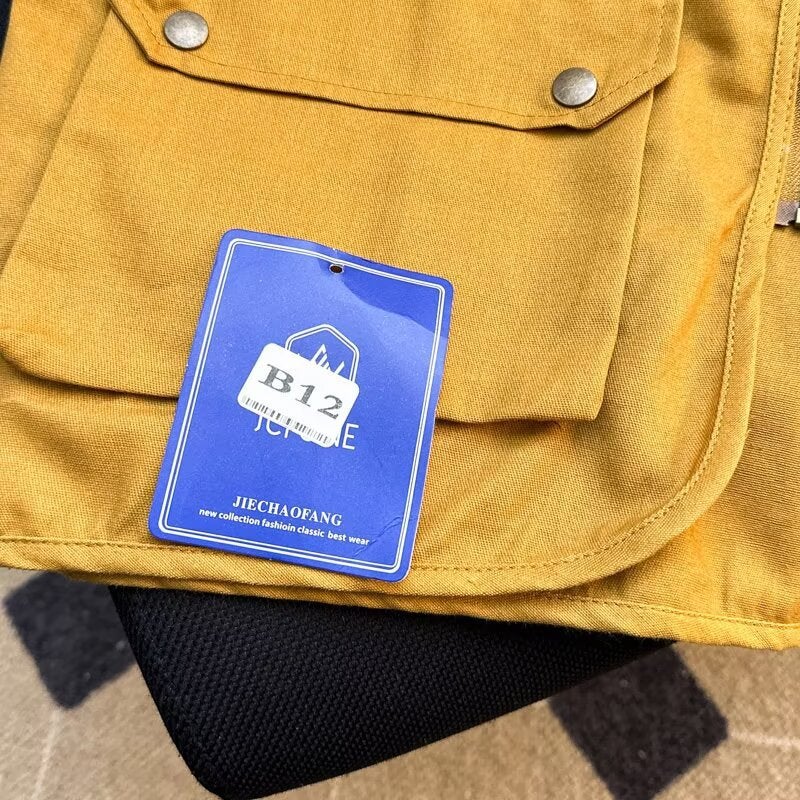 American Style Retro Multi-Pocket New Vest Men'S Summer Thin Sleeveless Vest Men'S Fashionable All-Match Vest Jacket - Image 3