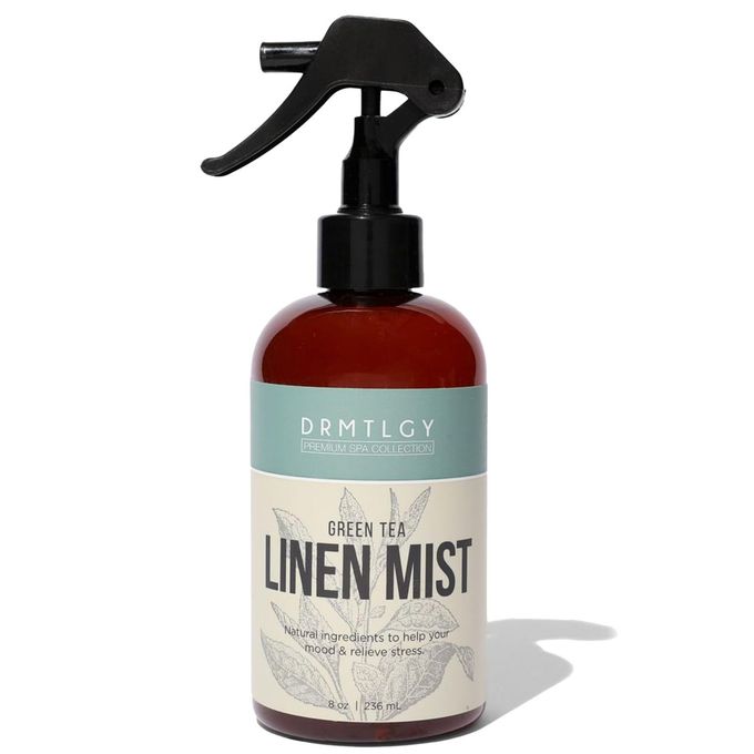 DRMTLGY Natural Green Tea Linen and Room Spray. Pure Essential Oils for a Pillow Spray, Linen Mist, and Fabric Spray. Aromatherapy Spray for Relaxation and Sleep, 8 oz - Image 1