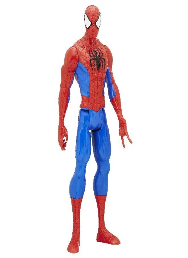 Spider-Man Marvel Spider-Man Vs. The Sinister 6 Titan Hero Series Spider-Man Figure 12 Inches  - Image 1