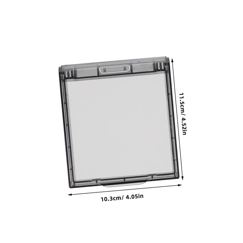 3 Waterproof Socket Protector Covers Adhesive Light Guard Safety Lock for Bathroom Walls - Image 3