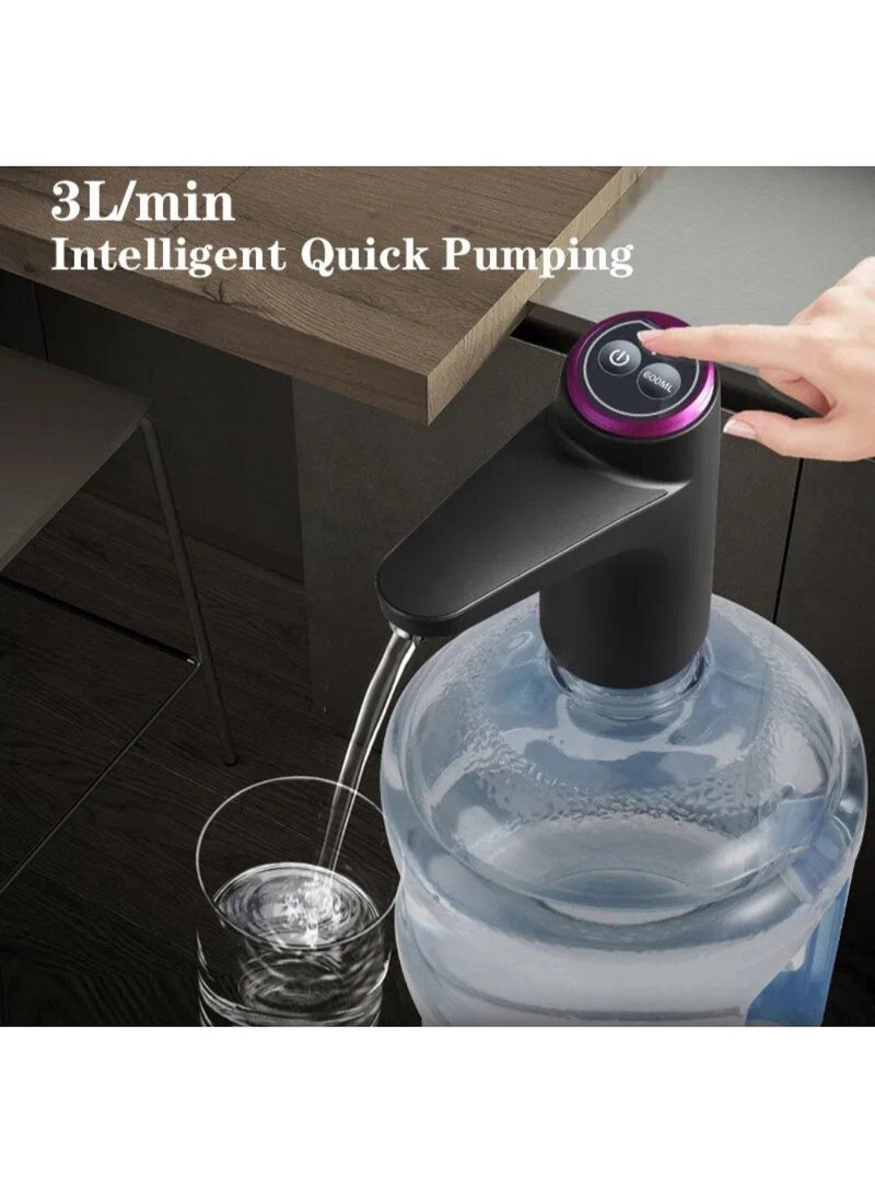 Rechargeable Wireless Water Dispenser Pump - Fits All Bottle Sizes w - Image 3