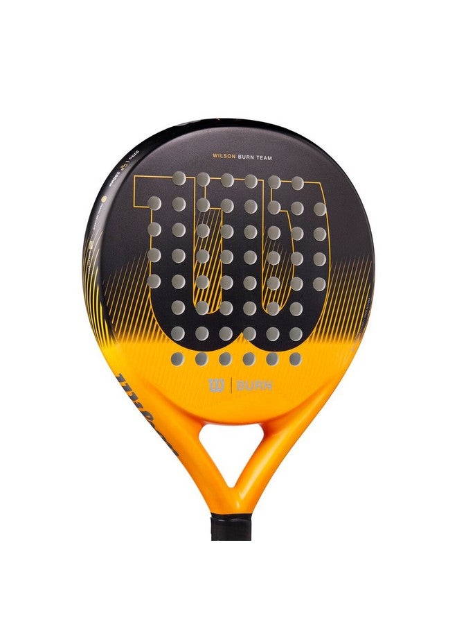 ويلسون بيرن تيم مضرب عالي الجودة، بلون أسود وأصفر، 4-1/4 انشWR105111U2 - Image 5