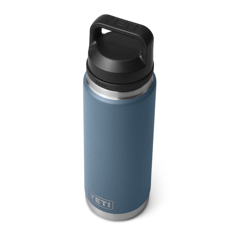 YETI Rambler 26 oz Bottle, Leakproof, Vacuum Insulated, Stainless Steel with Chug Cap, Nordic Blue - Image 3
