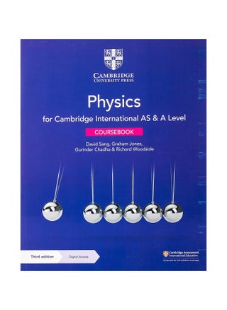 Cambridge International AS & A Level Physics Coursebook With Digital Access Paperback - pzsku/ZFBA0F6A723F4E40A46BEZ/45/_/1719396204/80f94b08-7646-41fc-b573-0c7d2e272059