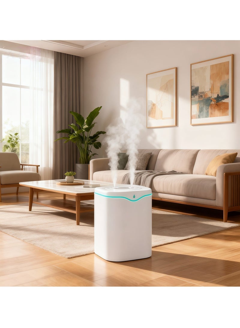 Smart Ultrasonic Humidifier | 2L Capacity | Quiet Operation | Aromatherapy Function | Auto-Off | Suitable for Bedrooms, Living Rooms, and Offices - Image 1