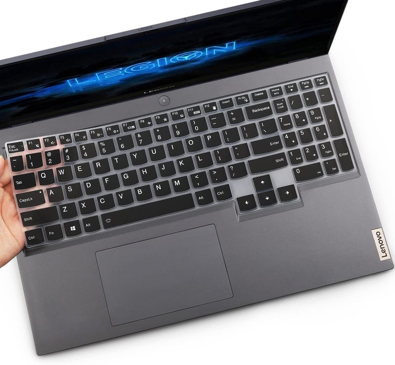 Saco Lenovo LOQ Keyboard Protector – Compatible with Legion 5i, Slim 5i, Pro 5i, Legion 7i, Pro 7i, Legion 9, and Lenovo LOQ 15.6 & 16 Inch Gaming Laptops – Keyboard Skin Cover - Image 4