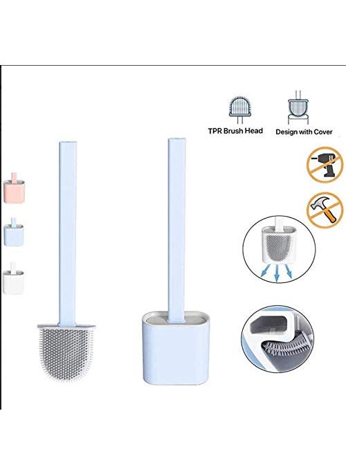 DD RETAILS DD RETAILS Silicone Toilet Brush (Color May Vary)  - Image 2