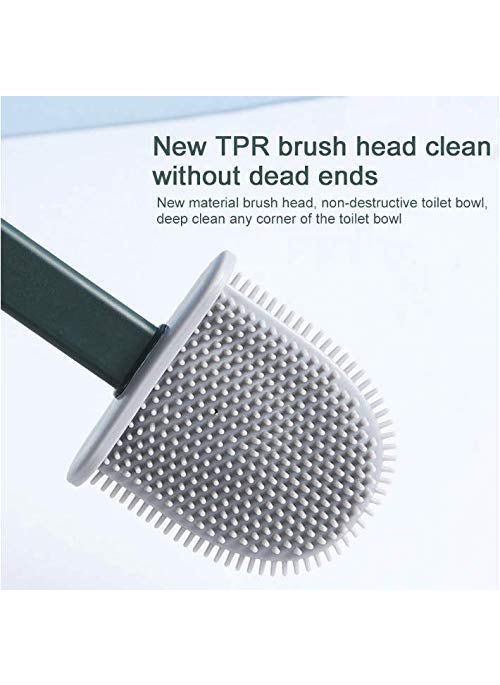 DD RETAILS DD RETAILS Silicone Toilet Brush (Color May Vary)  - Image 5