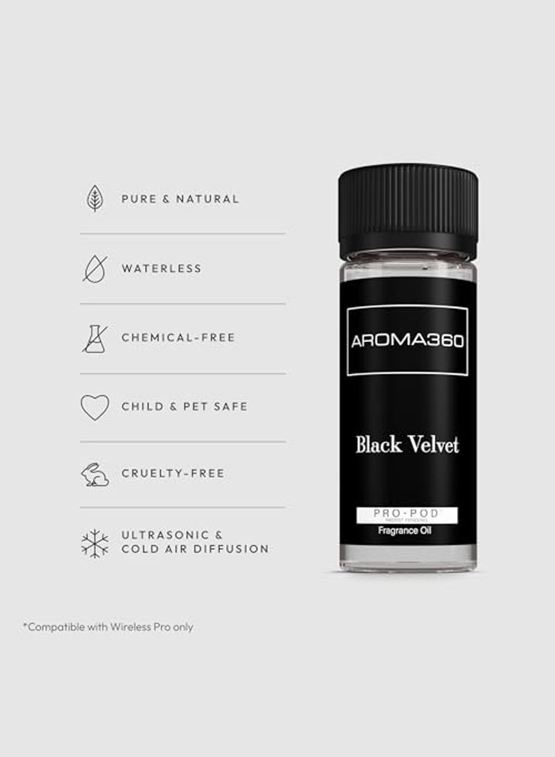 AROMA360 Black Velvet Pro Pod Fragrance Oil - Inspired by EDITION Hotel - Scent Includes Smokey Black Tea, Rose & Amber  - Image 2