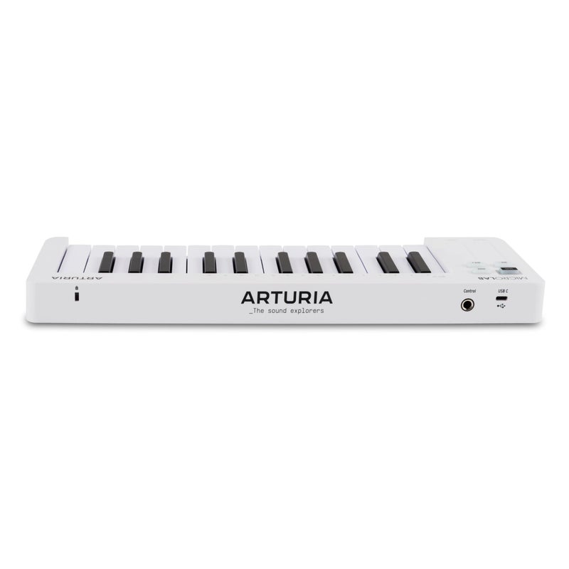 Arturia MicroLab Mk3 - Universal MIDI Controller for Music Production - White - Image 5