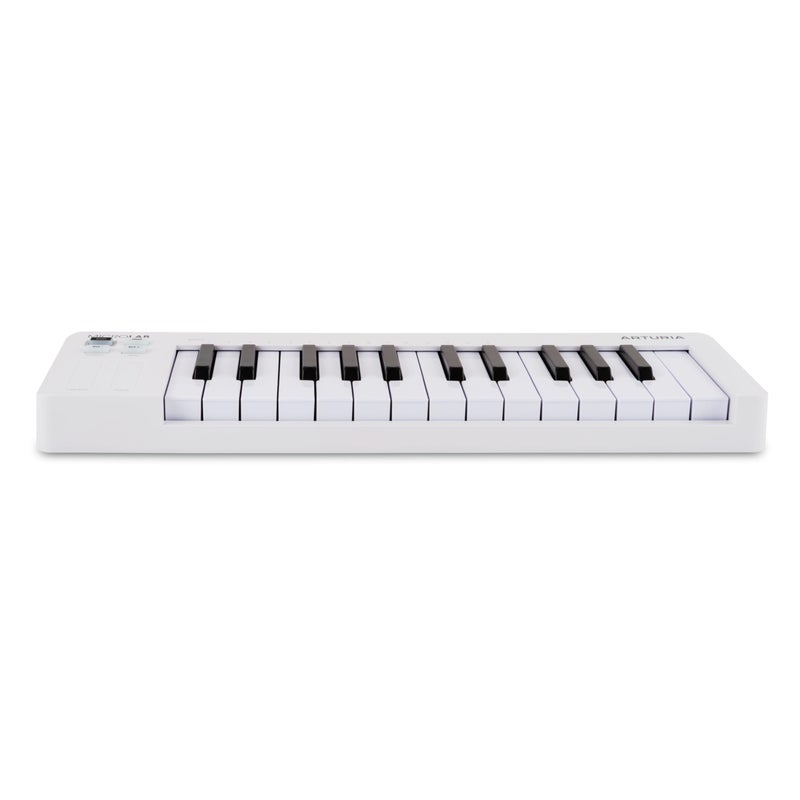 Arturia MicroLab Mk3 - Universal MIDI Controller for Music Production - White - Image 2