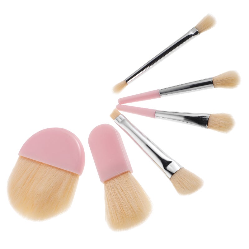💄 مجموعة فرش مكياج للسفر بتصميم متين ومواد ناعمة للنساء - Image 1