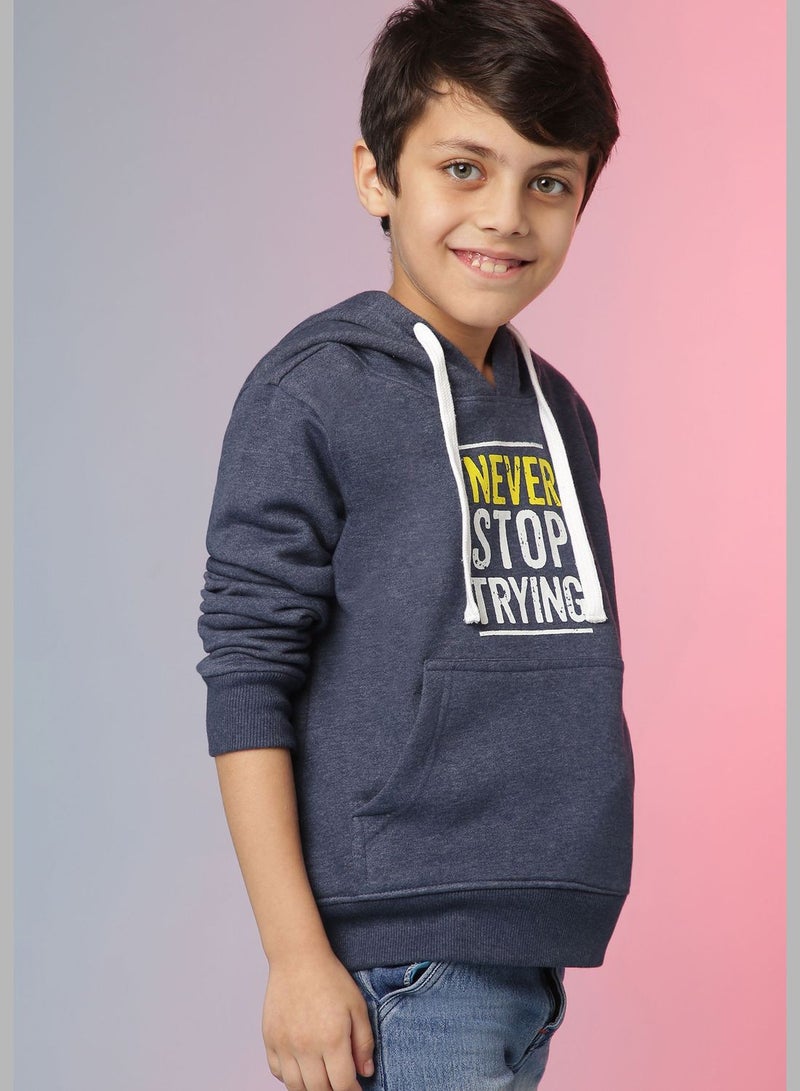 Instafab Front Pocket Printed Hoodie  - Image 4