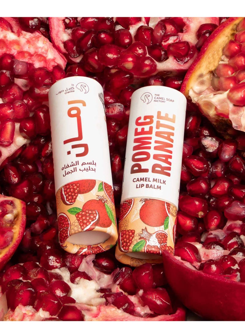 ذا كاميل سوب فاكتور Pomegranate Lip Balm With Camel Milk  - Image 2