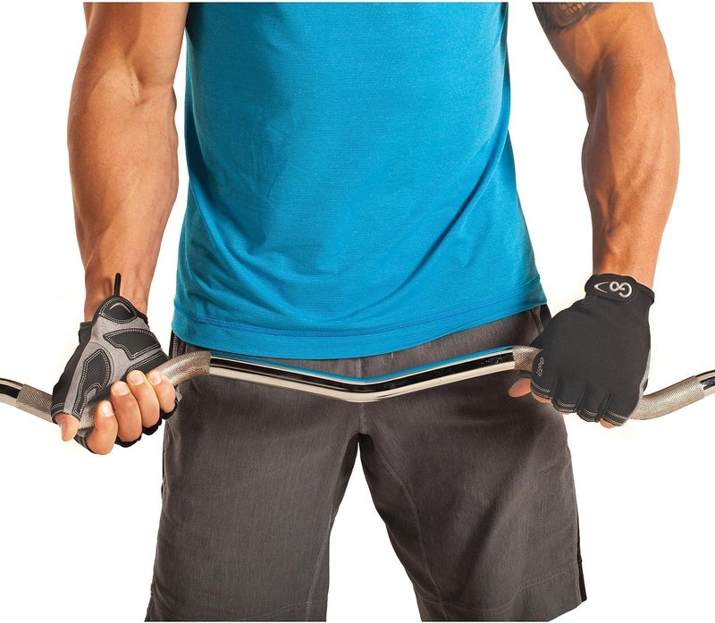 GoFit Xtrainer Cross Training Gloves for Men with Synthetic Leather Palm - Image 3