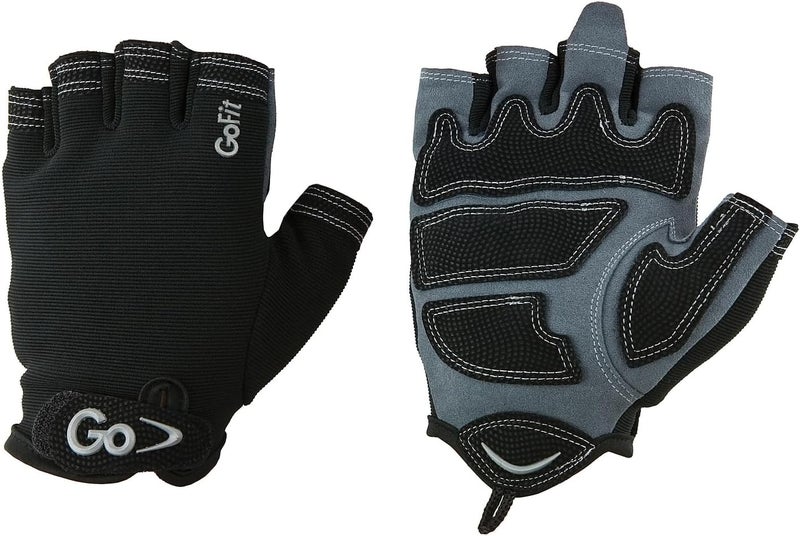 GoFit Xtrainer Cross Training Gloves for Men with Synthetic Leather Palm - Image 2