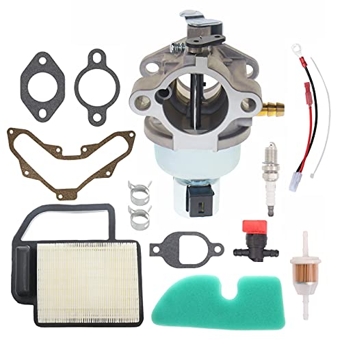 Hutdkte 20 853 33-S Carburetor for Kohler SV CV Series SV470 - SV620 18HP - 22HP with 20 041 13-s 20 041 18-S Gasket Air Filter Kit - Image 1