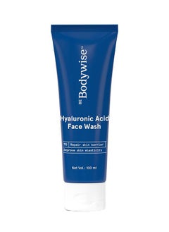 Be Bodywise Hyaluronic Acid Face Wash | With Allantoin, Niacinamide | Hydrates And Retains Moisture, Repairs Skin Barrier And Skin Elasticity | For Dry And Sensitive Skin  - Image 1