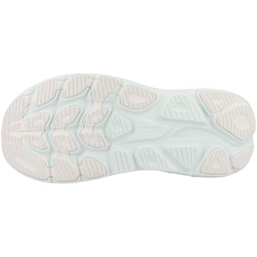 Hoka Women's Clifton 10 Sneaker, White/Cielo Blue, 8 - Image 5
