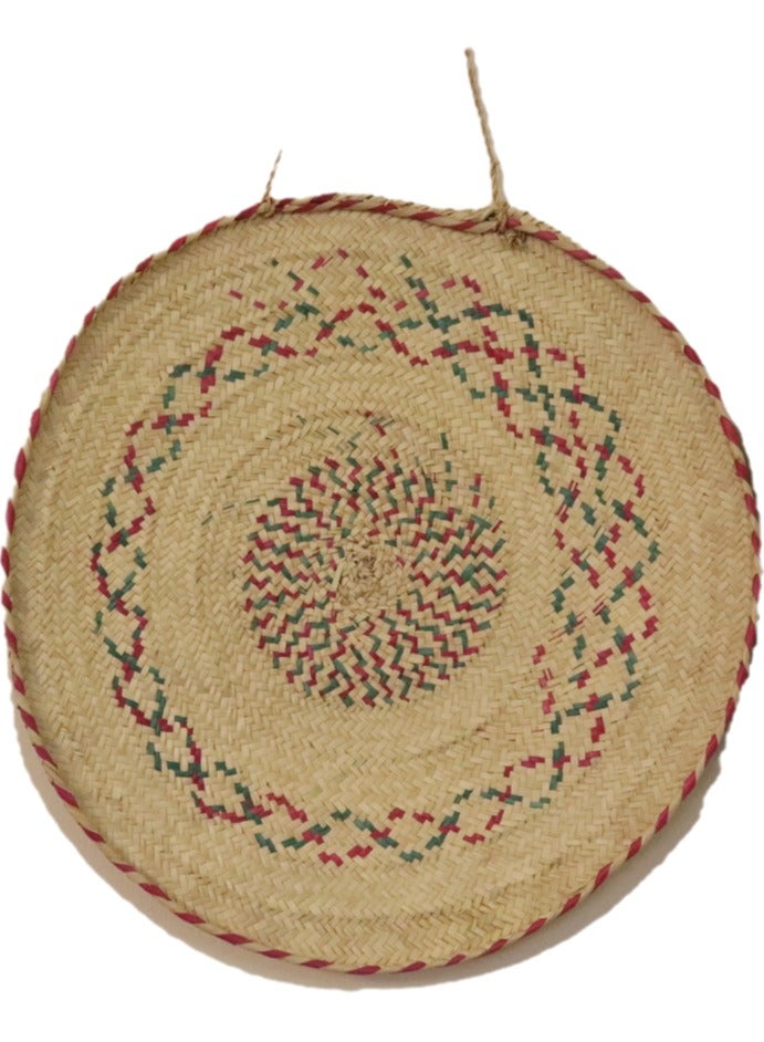 bilutih Rattan tableclothA palm frond tablecloth to decorate the table to decorate the table - Image 2