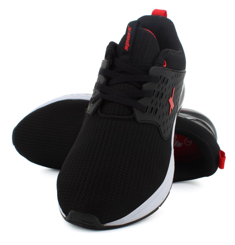 SPARX Men SM-666 Black Red Sports Shoes - Image 2
