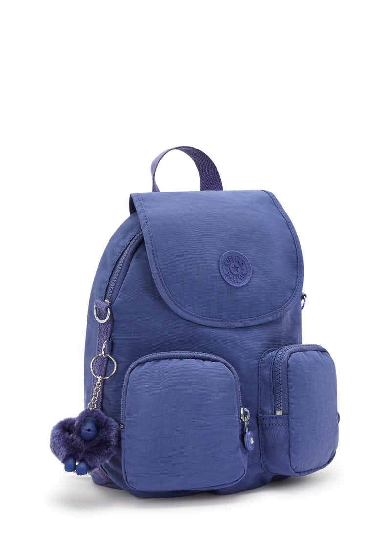 كيبلينغ حقيبة ظهر صغيرة فايرفلاي أب قابلة للتحويل إلى حقيبة كتف - أزرق المحيط - Image 3