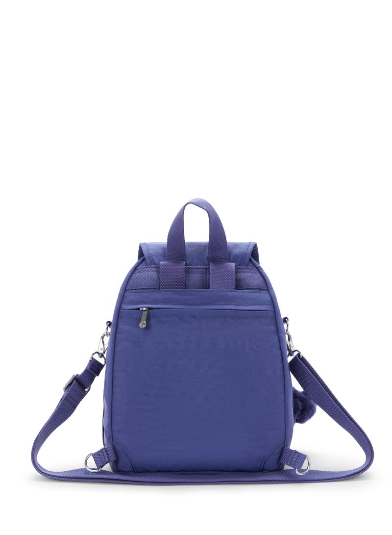 كيبلينغ حقيبة ظهر صغيرة فايرفلاي أب قابلة للتحويل إلى حقيبة كتف - أزرق المحيط - Image 5