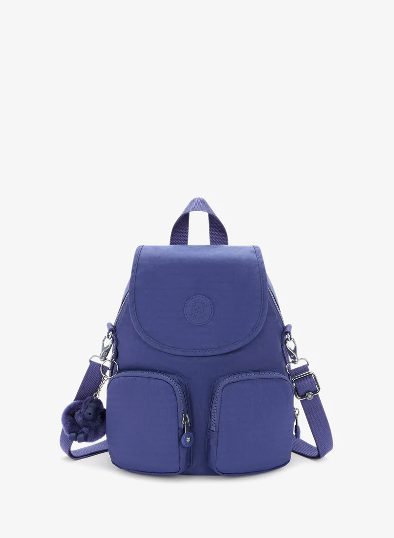 Kipling Firefly up small Backpack convertible to shoulder bag Ocean Blue