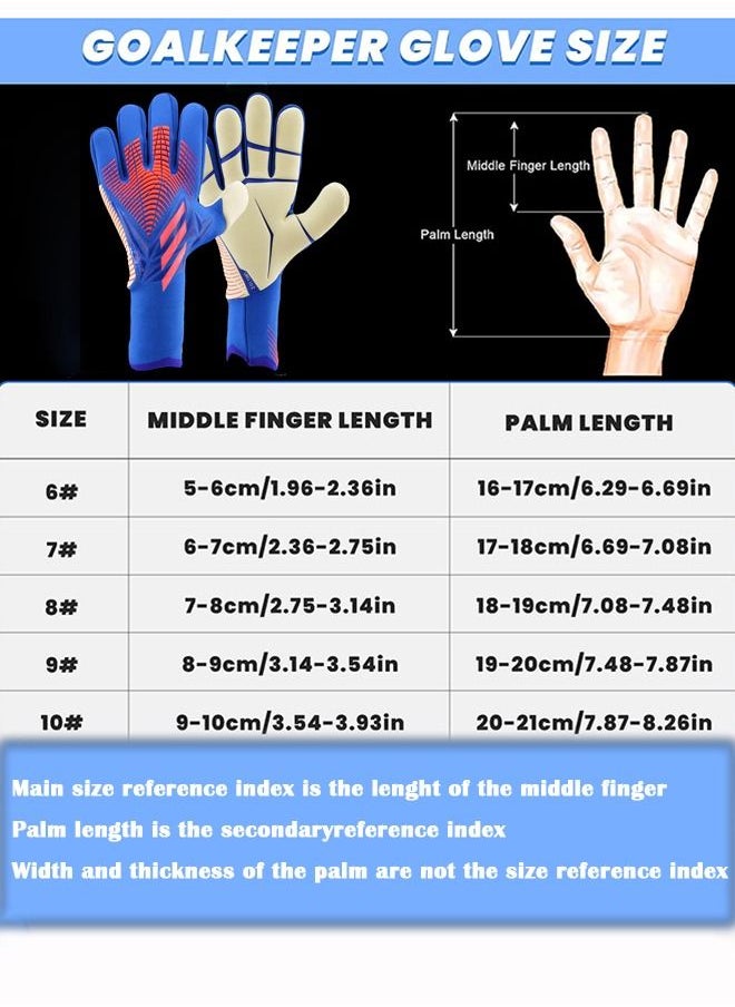 Taiahiro Football Gloves Non-slip Breathable Professional Soccer Goalkeeper Gloves  - Image 2
