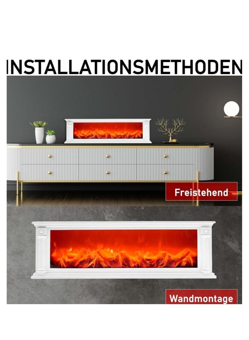 إيجيل فوانيس مدفأة LED، موقد كهربائي قائم بذاته مزخرف مع لهب LED واقعي، مدفأة كهربائية للديكور - Image 5