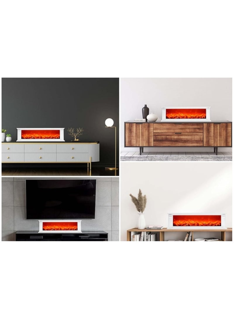 إيجيل فوانيس مدفأة LED، موقد كهربائي قائم بذاته مزخرف مع لهب LED واقعي، مدفأة كهربائية للديكور - Image 4