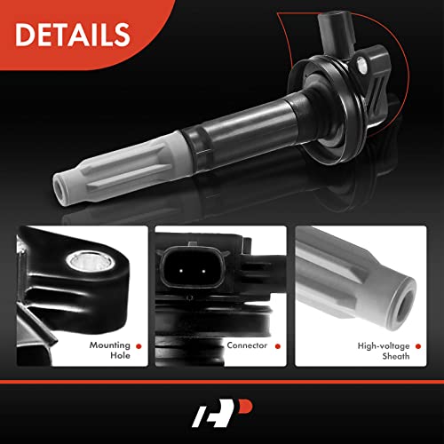 A-Premium Engine Ignition Coil Packs Compatible with Ford F-150 2011-2016, Mustang 2011-2015, V8 5.0L, 8-PC Set - Image 5