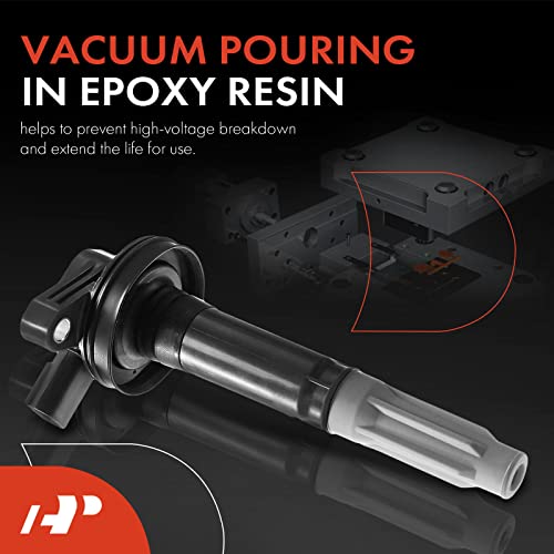 A-Premium Engine Ignition Coil Packs Compatible with Ford F-150 2011-2016, Mustang 2011-2015, V8 5.0L, 8-PC Set - Image 3